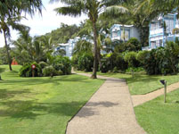 Side View of Tangalooma Resort Villas